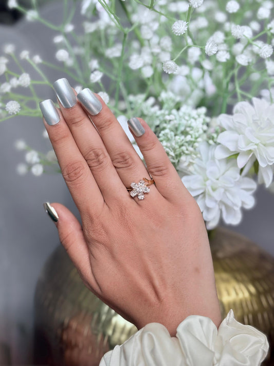 The Diamond Blossom Ring 🌸