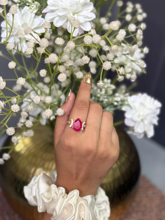 The Ruby Kiss Ring 💋